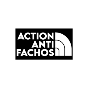 Lot de 50 stickers Action Anti Fachos