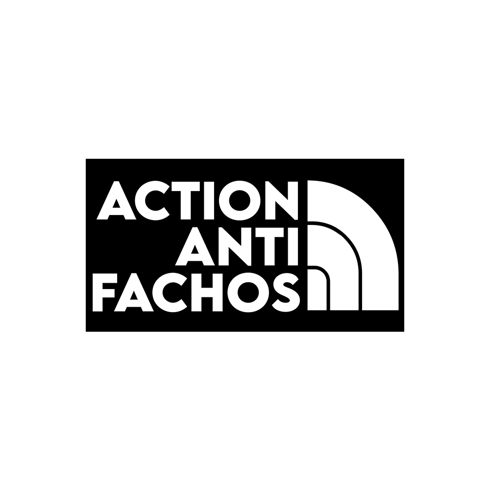 Lot de 50 stickers Action Anti Fachos